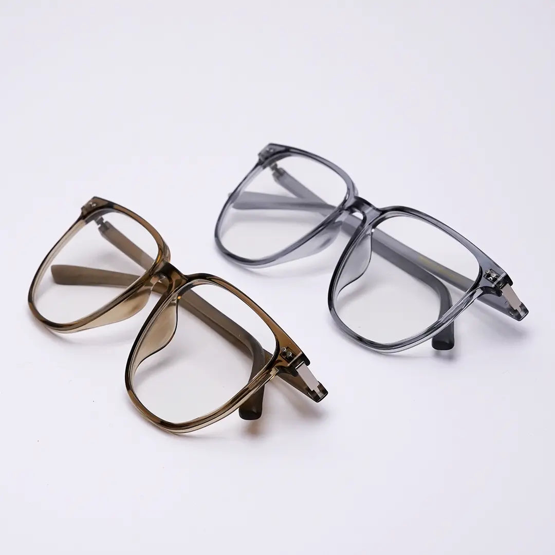 Brille ERA in grün und grau im Paar